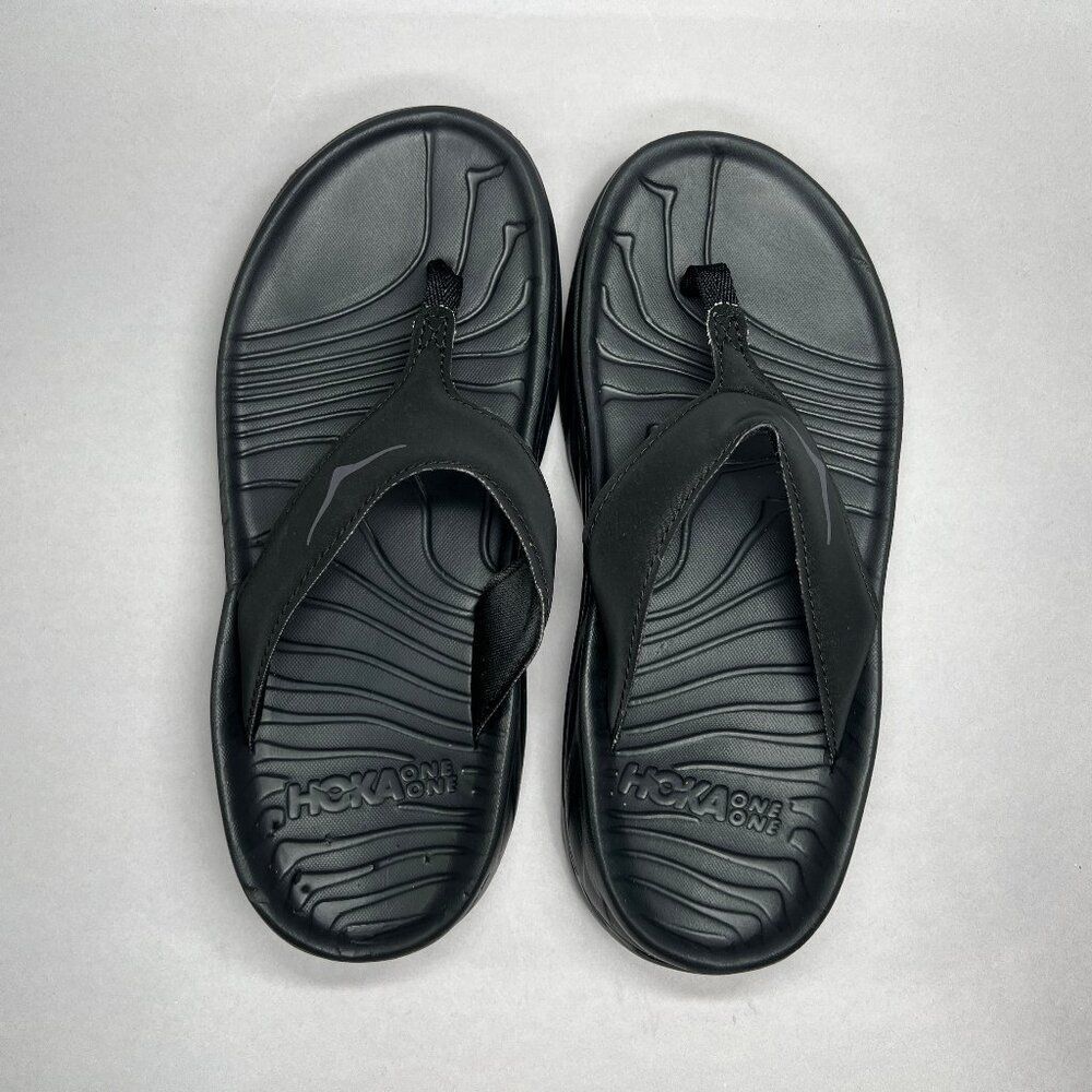 Hoka One One Women's Size 8 ORA Recovery Flip Flop Sandals_6